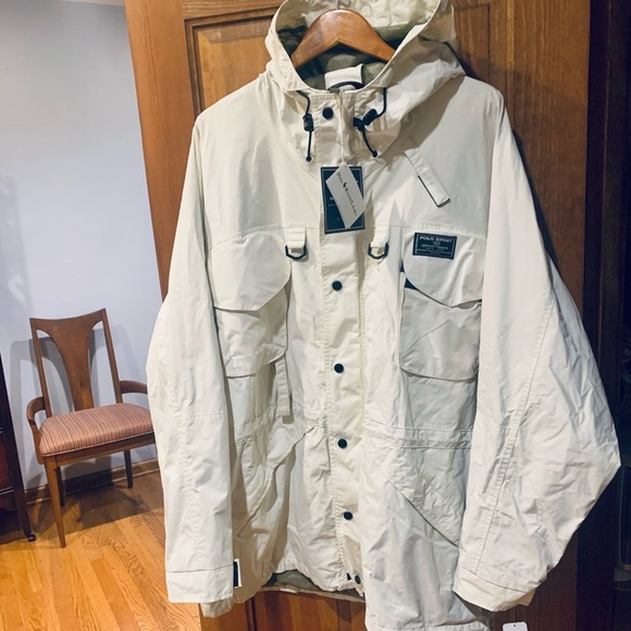 Vintage 90’s RALPH LAUREN POLO SPORT SPORTSMANS Rain Jacket. - Picture 11 of 11